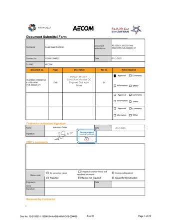 Riyadh, Job Seekers, Open To Work | QA/QC Civil Engineer | NEOM | RSG Approved | Aramco Experience |