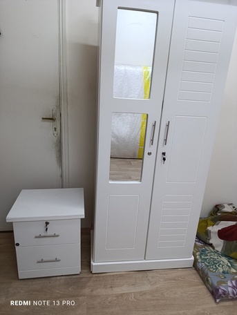 Al Khobar Al Shamalia, Furniture, SAR 800,  Furniture 2 Doors With Draws Attach Mirror Stylish Beautyful