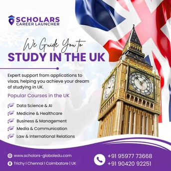 Coimbatore, Education, Start Your Study In UK Journey Today