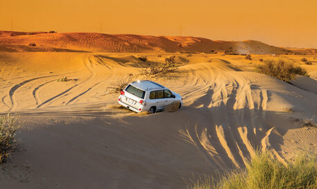 Dubai, Travel, Evening Desert Safari Dubai &ndash; Dune Bashing, BBQ Dinner & Live Shows