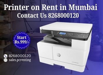 Mumbai, Printing, Printer On Rent In Mumbai Starting @ Rs.999/-