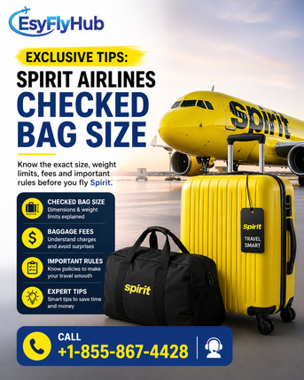 New York, Travel, Call +1-855-867-4428 Exclusive Tips: Spirit Airlines Checked Bag Size