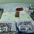 SAR 400,  Complete Double Bed Set (with Cupboard)