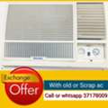 BHD 65,  🌍🌐Pearl Window Ac 2 Ton In Good Condition For Sale With Delivery And Fixing