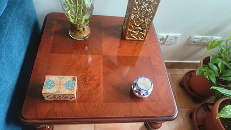 Khobar, Household Items, SAR 400,  Wooden Coffee Table With 2 Side Tables