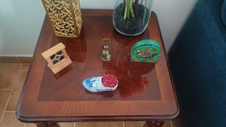 Khobar, Household Items, SAR 400,  Wooden Coffee Table With 2 Side Tables