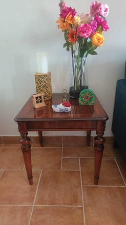 Khobar, Household Items, SAR 400,  Wooden Coffee Table With 2 Side Tables