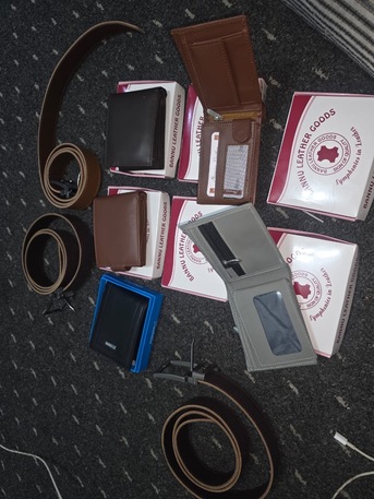 Jubail, Mobile Phones, SAR 40,  Pakistan Genuine Leather Wallet And Belt