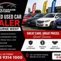 Trusted Used Car Dealer Melbourne West &ndash; Great Prices