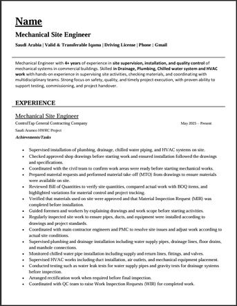 Riyadh, Job Seekers, I Will Create ATS Friendly Resume/CV In Just SAR-40/-
