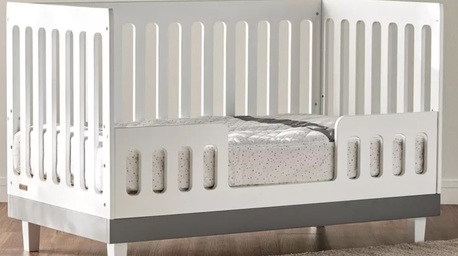 Al Safa, Furniture, BABY COT FOR SALE Juniors Madison 3-in-1 White Wooden Convertible Crib (Up To 5 Years)