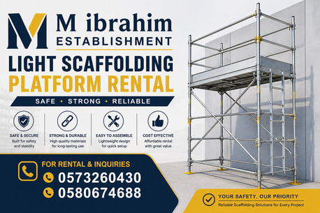 Dammam, Construction, Scaffolding Platform For Rent