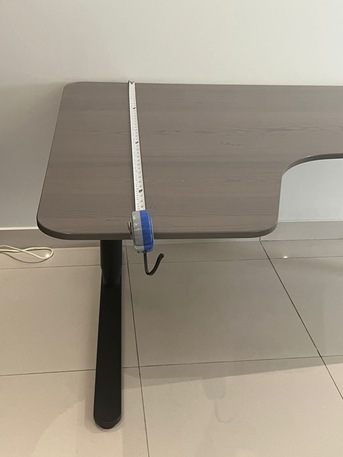 Jeddah, Furniture, SAR 1500,  مجموعة مكتبية من الخشب و الستيل من ايكيا