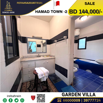 Hamad Town, Real Estate For Sale, BHD 144000,  4 BR,  Fully Furnished Garden Villa For Sale In Hamad Town - R-Abt-1