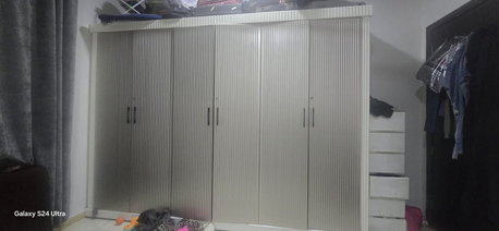 Dammam, Furniture, SAR 700,  Urgent Sale - 2 Kids Bed, 2 Side Table, 1 Dressing Table, A 6 Door Wardrobe,Good Condition