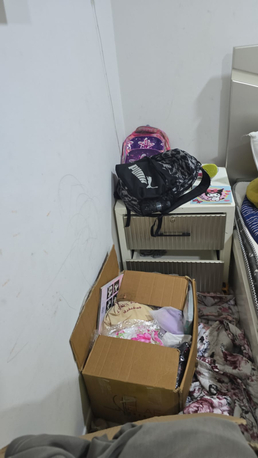 Dammam, Furniture, SAR 700,  Urgent Sale - 2 Kids Bed, 2 Side Table, 1 Dressing Table, A 6 Door Wardrobe,Good Condition