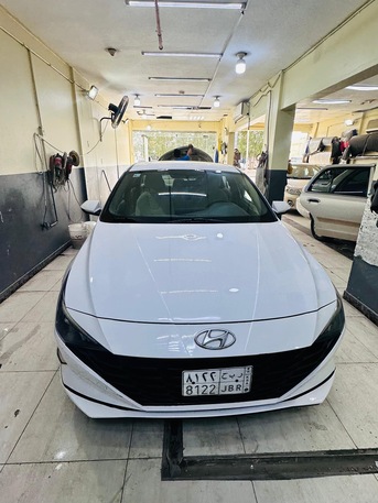 Thuqbah, Vehicles, Cars & Trucks , SAR 47000,  Hyundai Elantra,  2022,  Automatic,  230000 KM,    Model White Colour Available For Sale
