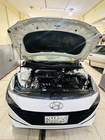 Thuqbah, Vehicles, Cars & Trucks , SAR 47000,  Hyundai Elantra,  2022,  Automatic,  230000 KM,    Model White Colour Available For Sale