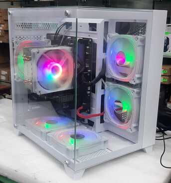 Jeddah, Computers, SAR 1850,  Gaming PC RGB AMD Ryzen 7, DDR4 Ram 16gb, SSD 512gb + 1tb HD, Win 11 Original