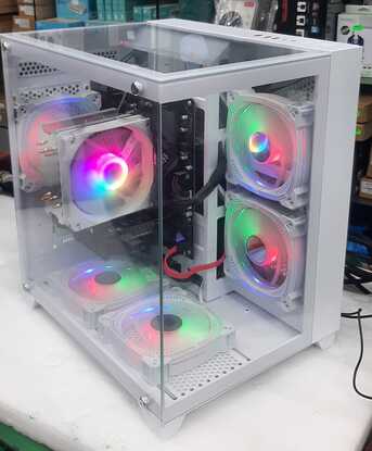 Jeddah, Computers, SAR 1850,  Gaming PC RGB AMD Ryzen 7, DDR4 Ram 16gb, SSD 512gb + 1tb HD, Win 11 Original