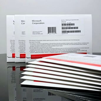 Riyadh, Computers, SAR 400,  Win 11 Pro 64bit English Intl 1pk DSP OEI DVD Factory Sealed New Pack Vers 25H2