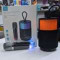 BHD 10,  New Wireless Speaker With Microphone (Voice Changer) Singing Equipment Built-in Battery