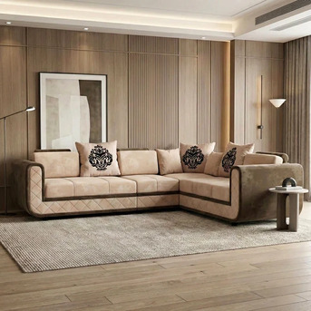 Indore, Furniture, INR 46739,  L Shape Sofa Set For Modern Living Rooms | Bharat Lifestyle