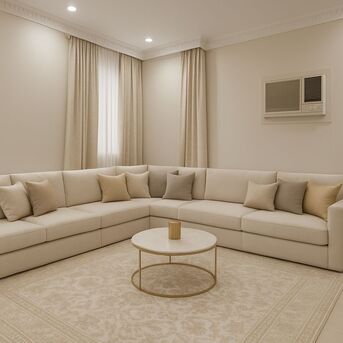 Riyadh, Furniture, SAR 150,  Sale Sofa Curtains And Majlish Riyadh Saudi Arabiya