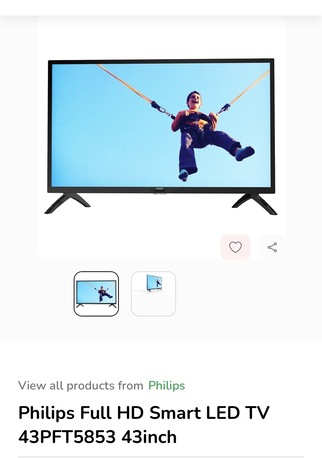Jeddah, Electronics, SAR 350,  PHILIPS  FULL HD SMART LED TV & CYCLE & MOLINEX DEEP FRYER