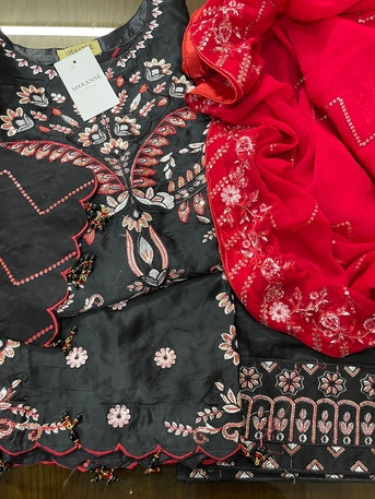 Ajman, Clothing & Accessories, AED 245,  Ready To Wear Silk Embroidered