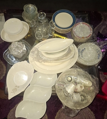 Khobar, Appliances, SAR 40,  Premium Glass Dining Set &ndash; Stylish Plates, Bowls & Glasses