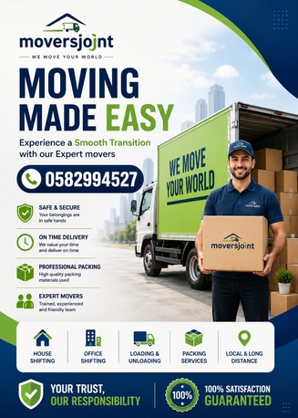 Dhahran, Household, Moving Made Easy Experience A Smooth Transition With Our Expert Movers Contact 0582994527