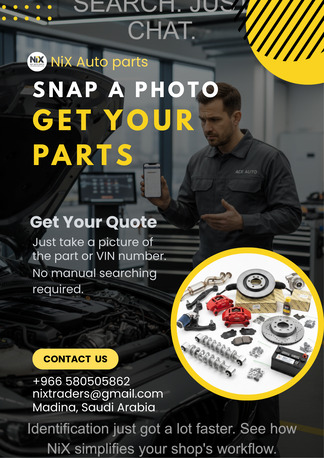 Madinah, Auto Parts, SAR 010,  NiX Auto Parts Selling Spare Parts For All Vehicles.