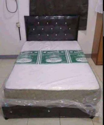 Riyadh, Household Items, SAR 2,  English Box Beds, Steel & Wooden Beds &ndash; All Sizes Available Wooden Box Bed