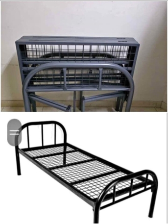 Riyadh, Household Items, SAR 2,  English Box Beds, Steel & Wooden Beds &ndash; All Sizes Available Wooden Box Bed