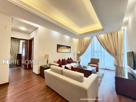Kuwait City, Apartments, Flats, Houses & Villas, KWD 650/month,  Furnished,  2 BR,  Fully Furnished Serviced Apartment For Rent In Jabriya