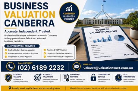 Sydney, Real Estate, Business Valuation Canberra | Certified & Trusted Valuers