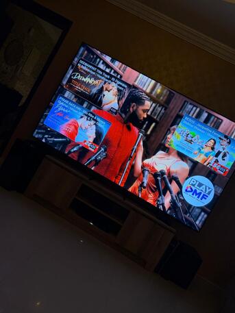 Salamah, Appliances, SAR 4999,  Samsung 98 Inch Gaming TV 4K Smart 120Hz - 7 Months Used Only