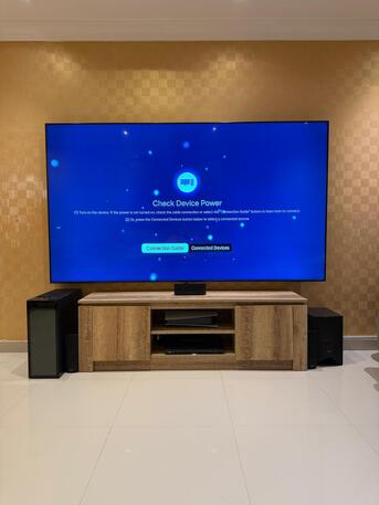 Salamah, Electronics, SAR 4999,  Samsung 98 Inch Gaming TV 4K Smart 120Hz - Used 7 Months Only
