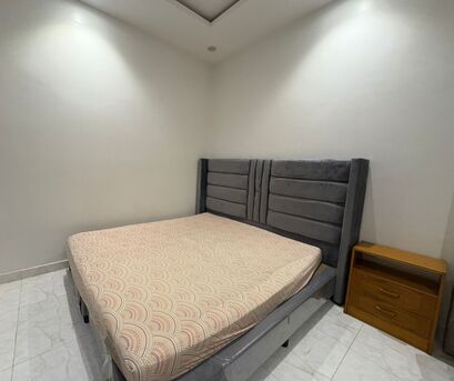 Riyadh, Furniture, SAR 500,  King Size Bed With Mattress And Side Table