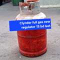 BHD 15,  Small Clynder Full Gas New Regulator 15 Bd Msg 3670 8372 Wts Ap No Call