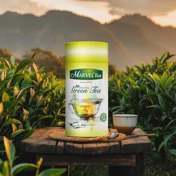 Gurgaon, Food, INR 849,  Green Tea &ndash; Antioxidant-Rich Tea For Daily Wellness And Freshness | Marvel Tea