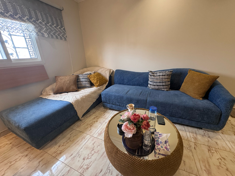 Riyadh, Furniture, SAR 700,  L Shape Sofa And Centre Table (6 Seater)