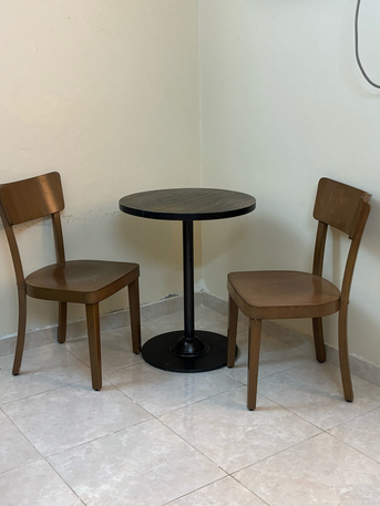 Jizan, Furniture, SAR 300,  Stylish Bistro Dining Set (Table + 2 Chairs)