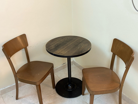 Jizan, Furniture, SAR 300,  Stylish Bistro Dining Set (Table + 2 Chairs)