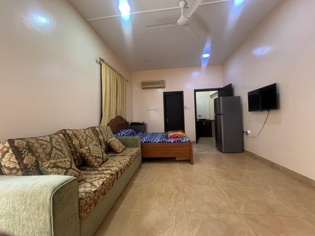 Tubli, Apartments, Flats, Houses & Villas, BHD 180/year,  Furnished,  1 BR,  EXCELLENT SPACIOUS STUDIO APARTMENT | CLOSE KITC NEAR WE ONE MART |INTERNET | MAINTAINANCE