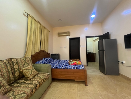 Tubli, Apartments, Flats, Houses & Villas, BHD 180/year,  Furnished,  1 BR,  EXCELLENT SPACIOUS STUDIO APARTMENT | CLOSE KITC NEAR WE ONE MART |INTERNET | MAINTAINANCE
