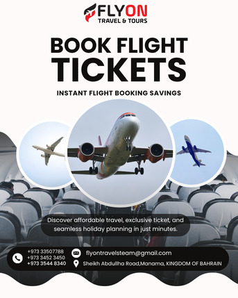 Manama, Business Partners, Book Flight Tickets To Instant Flight Booking Savings.