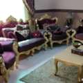 SAR 950,  Excellent Condition Full Living Room With 7 Seat Coach, Carpet And 3 Caffee Tables