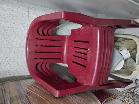 Khobar, Household Items, SAR 110,  Plastic Table With 4 Chairs Excellent Condition